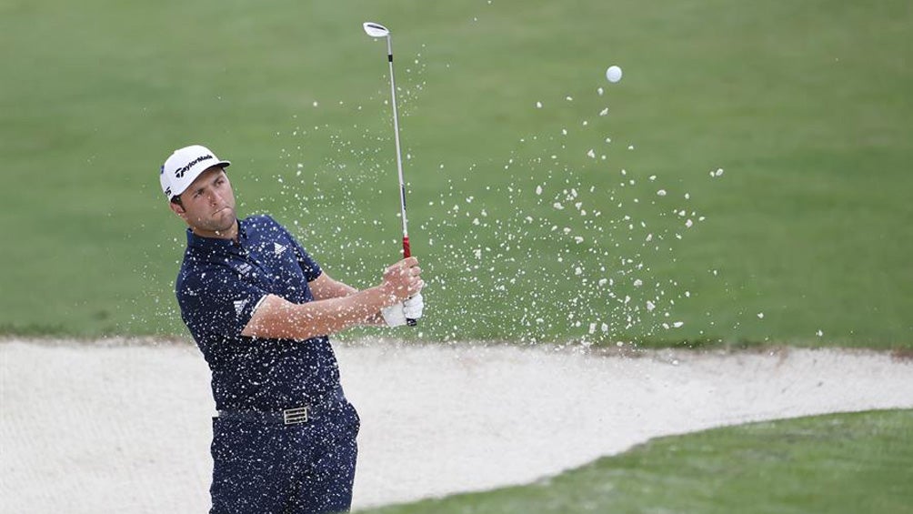 Jon Rahm, en una ronda del Masters