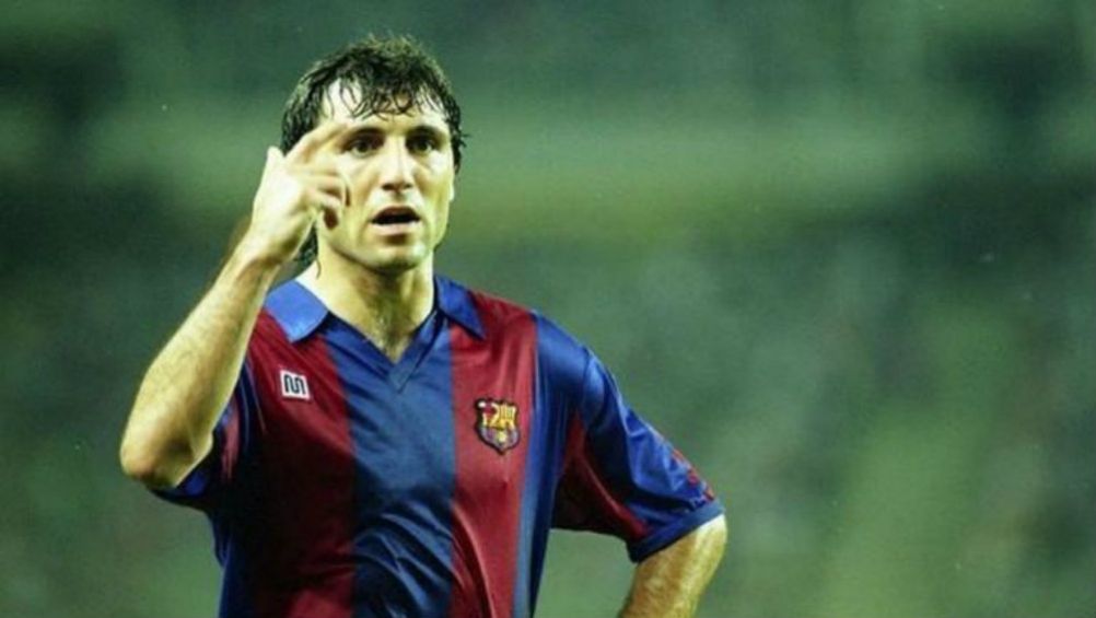  Hristo Stoichkov en su paso por el Barcelona 