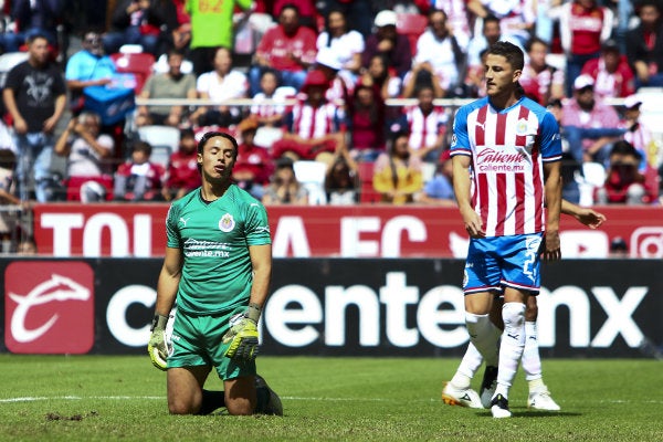 Antonio Rodríguez en lamento con Chivas