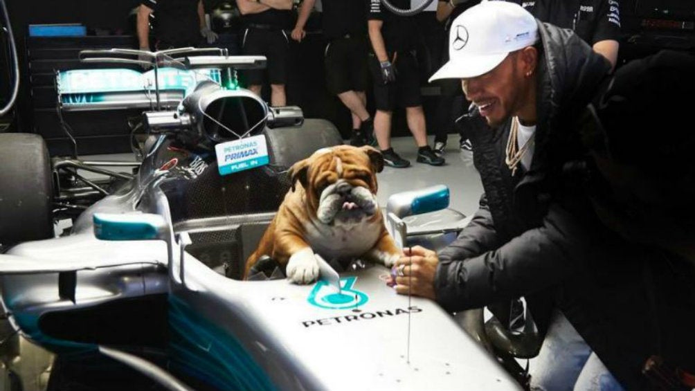 Hamilton y Roscoe en evento