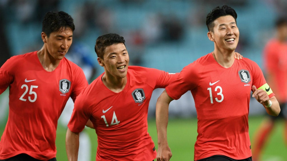 Corea del Sur en partido