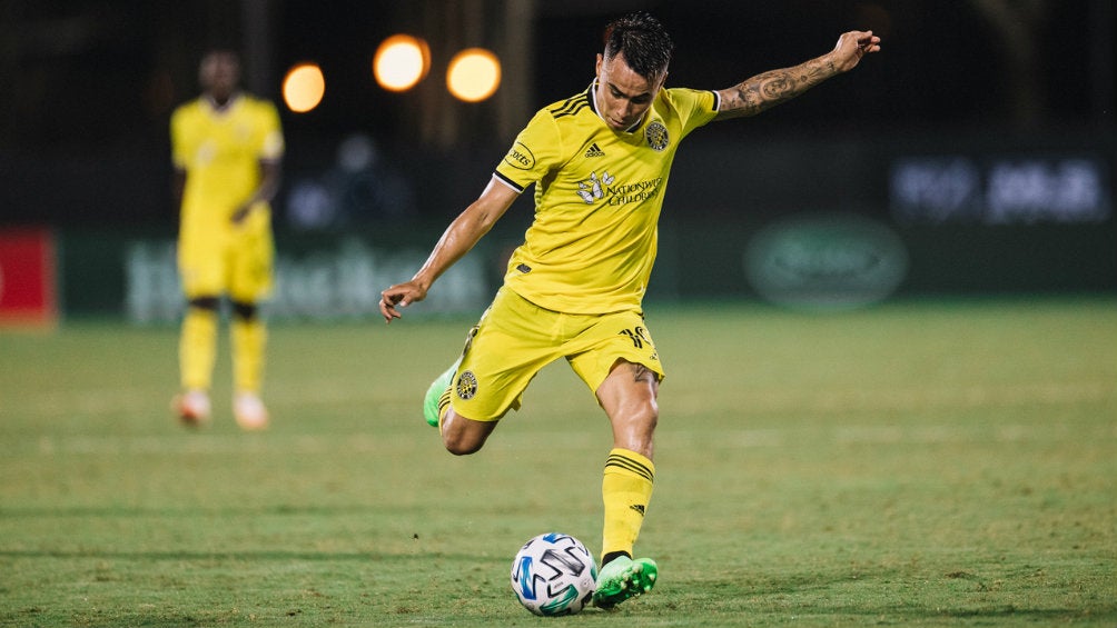 Lucas Zelarayán jugando en la MLS