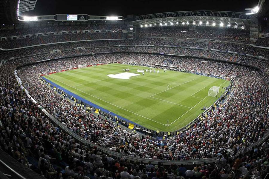 El Santiago Bernabéu, estadio del Real Madrid