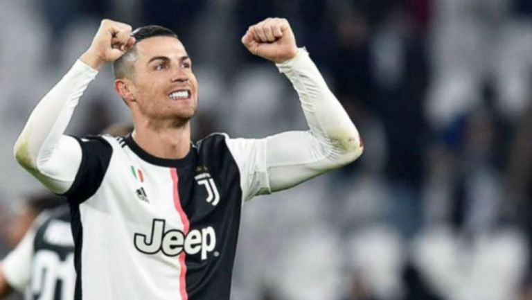 Cristiano Ronaldo en juego con la Juventus