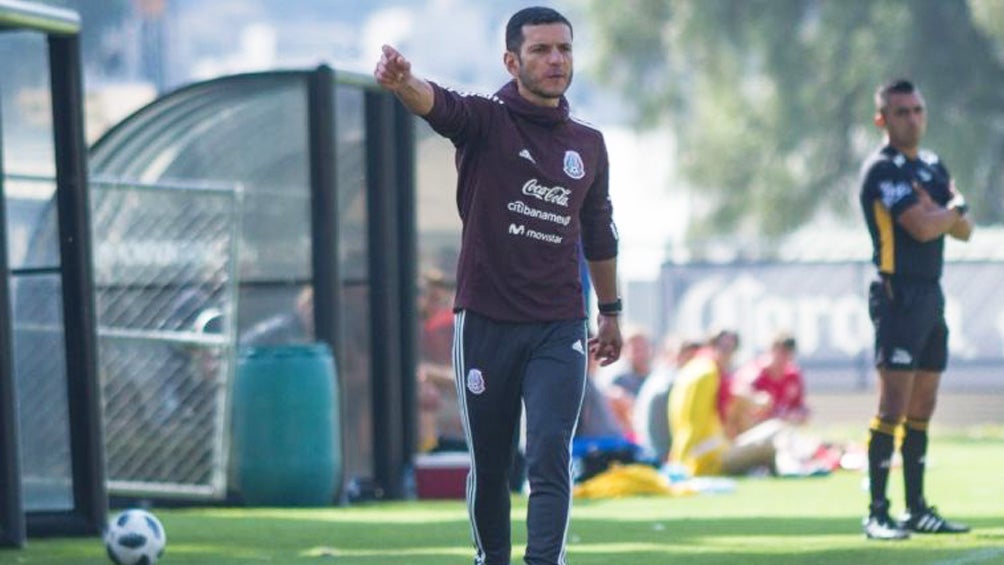 Jaime Lozano, técnico de la Selección Nacional Sub-23