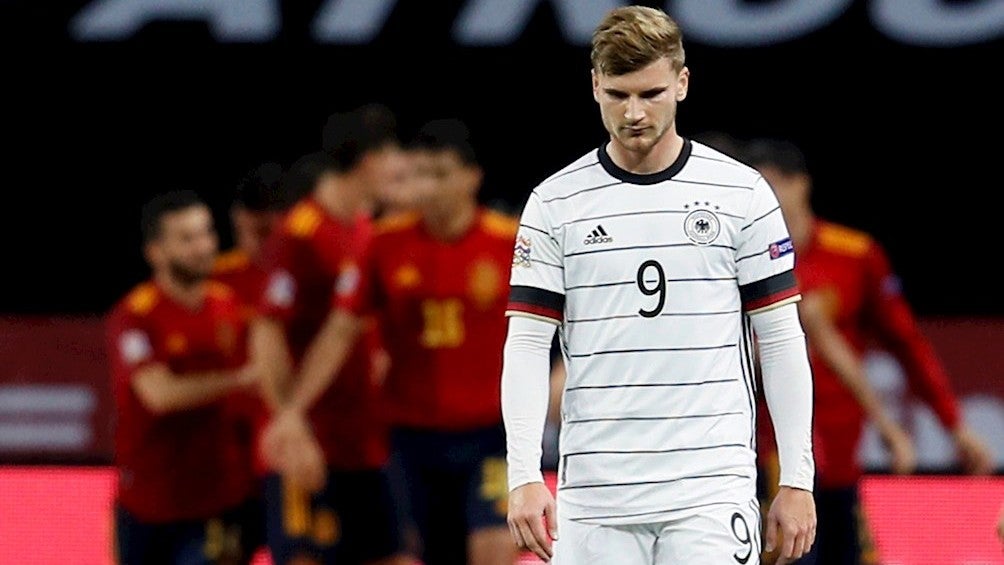 Timo Werner en goleada ante España