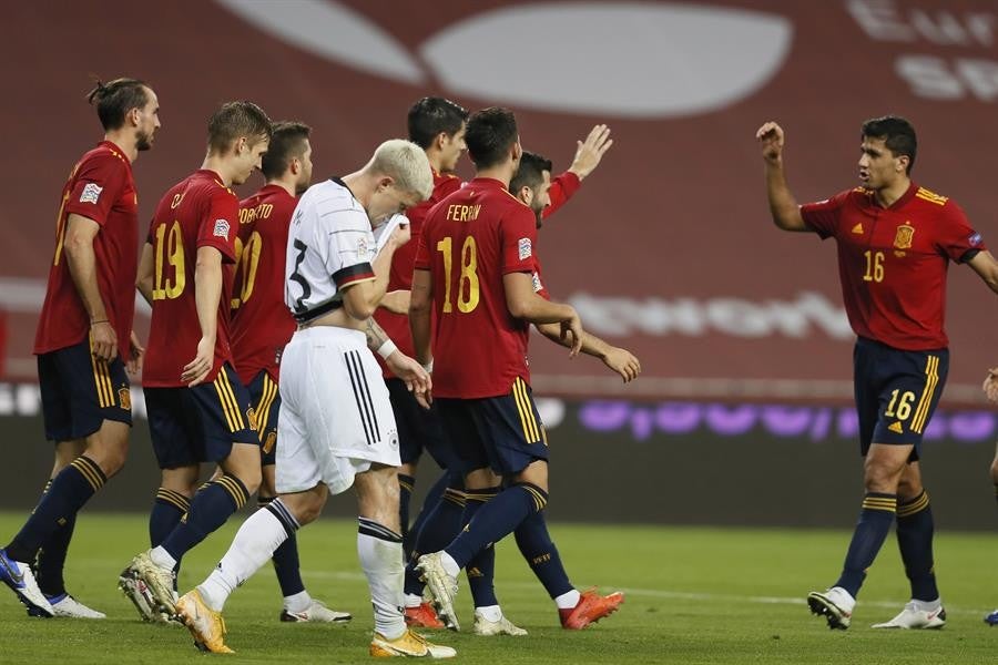 Alemania fue goleado 6-0 por España