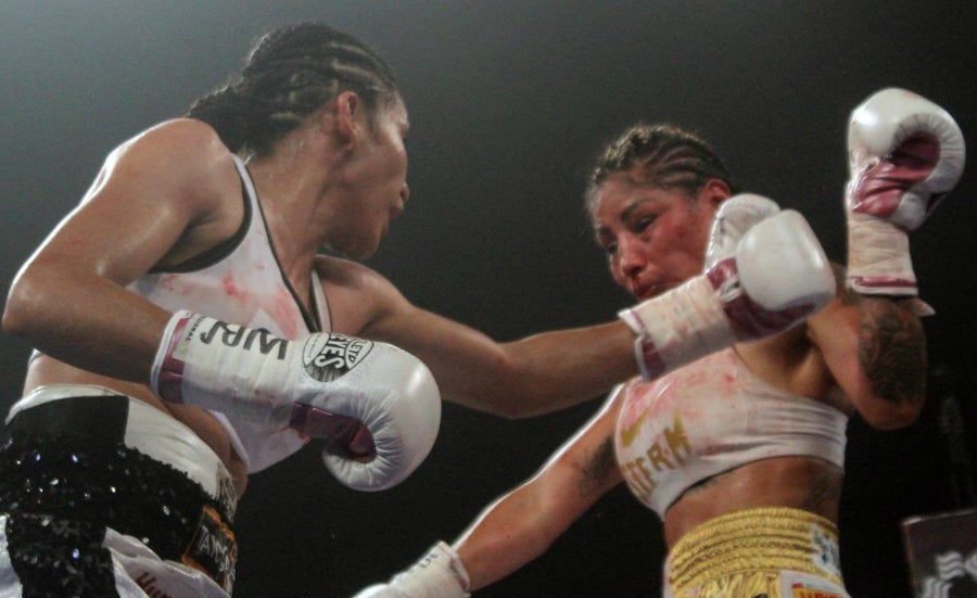 Acción de la pelea entre Luna y Juárez