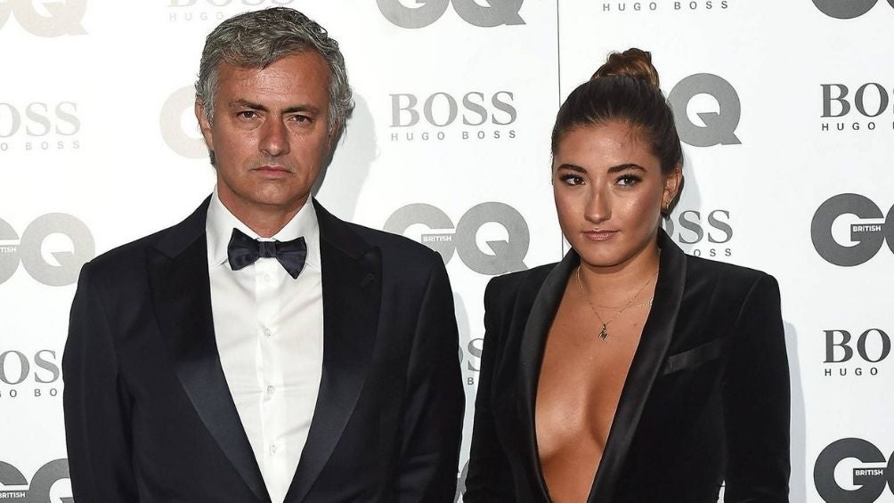 José Mourinho y Matilde en un evento 