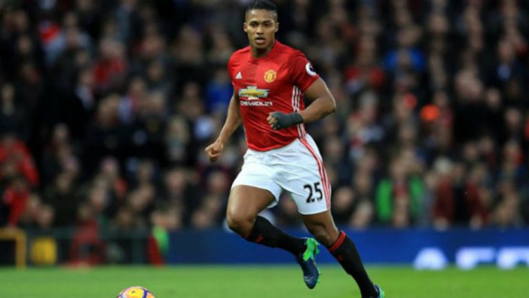 Antonio Valencia como jugador del Manchester United