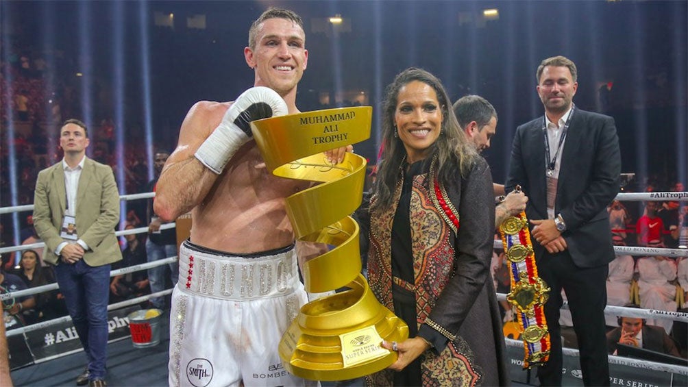 Callum Smith tras la Final de World Boxing Super Series 