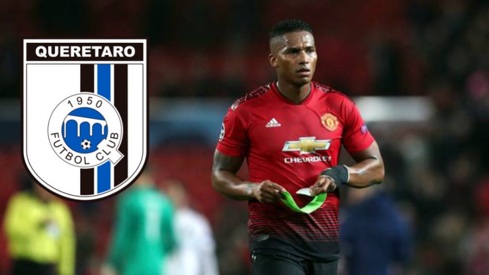 Antonio Valencia como jugador del Manchester United