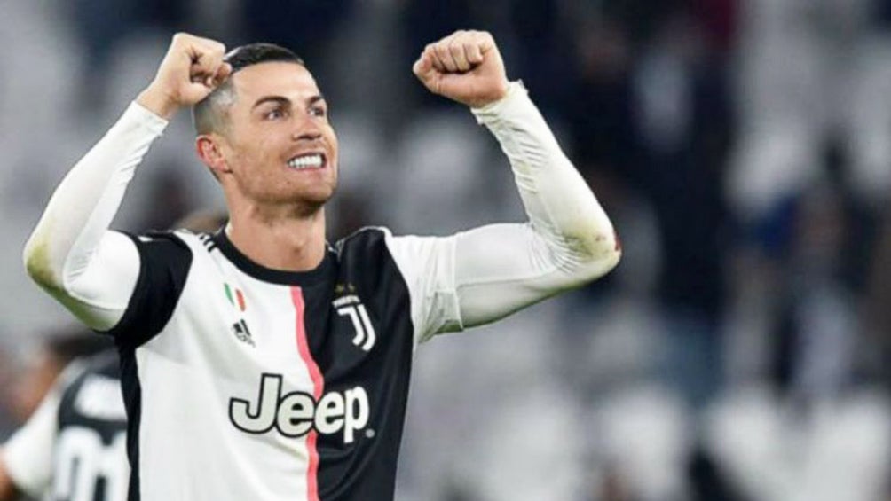 Cristiano Ronaldo en juego con la Juventus