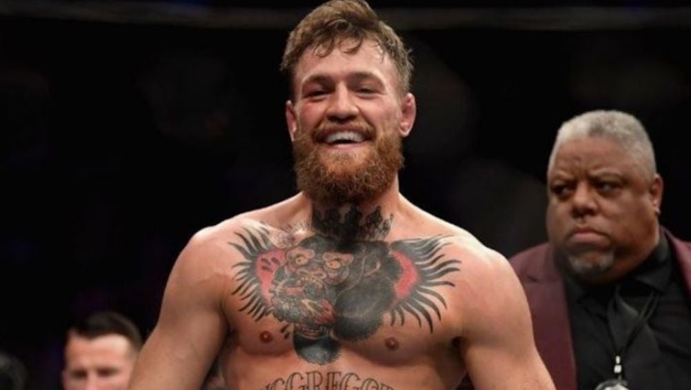 Conor McGregor luego de un combate