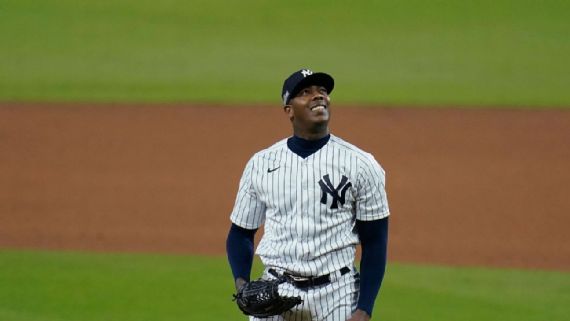 Aroldis Chapman, cerrador de Yankees