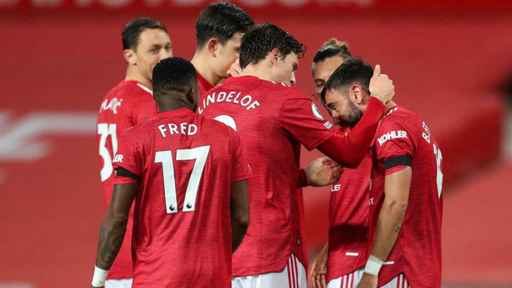 Manchester United en festejo