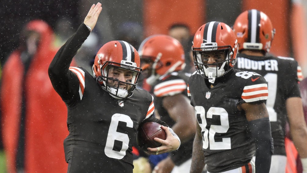 Browns en festejo