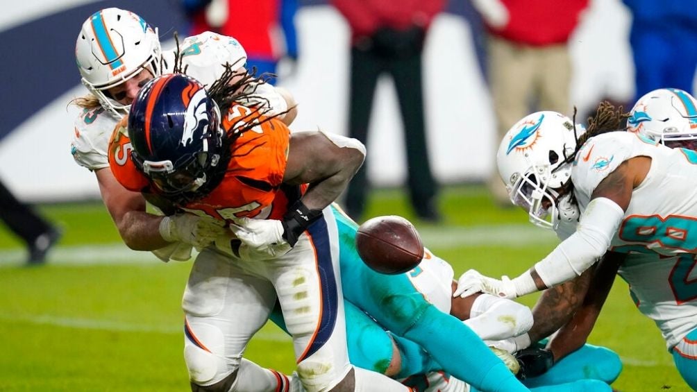 Los Broncos derrotaron a los Delfines de Miami