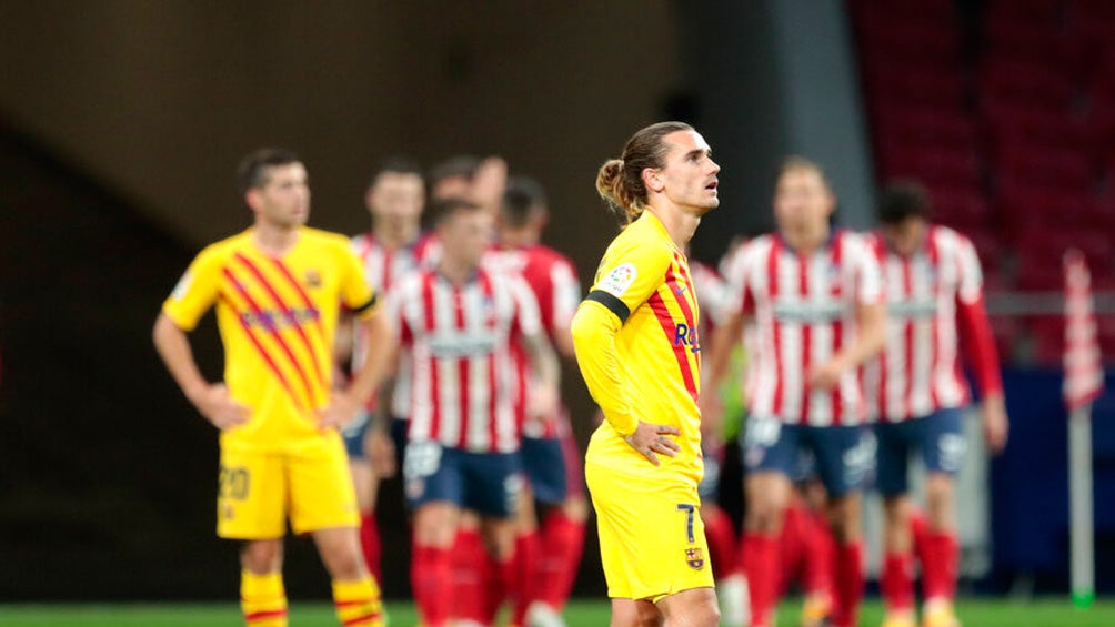 Griezmann se lamenta tras derrota