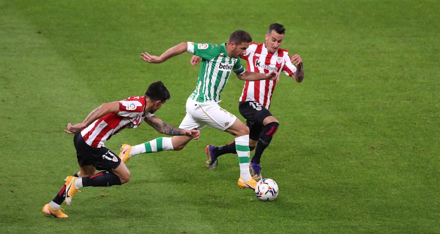 El Betis cayó de visita ante el Athletic 