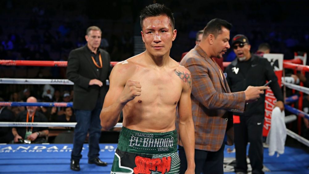 Francisco Vargas después de un combate