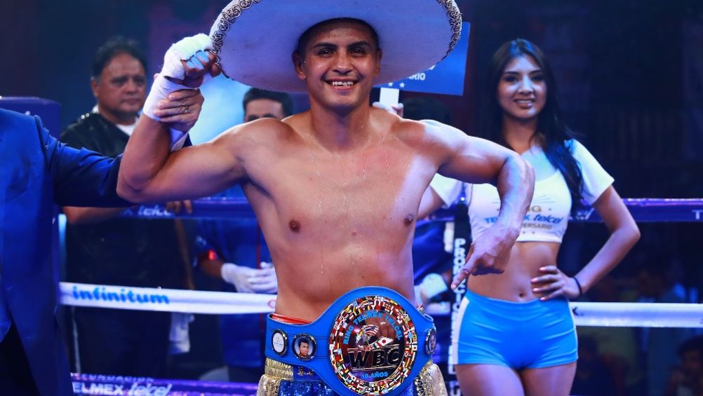 Juan Pablo Romero luego de un combate