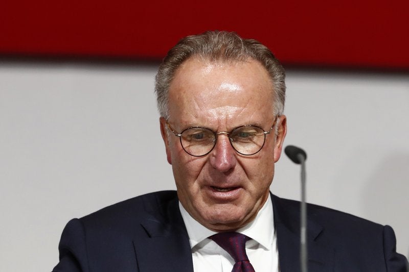 Karl-Heinz Rummenigge, dirigente del Bayern Munich