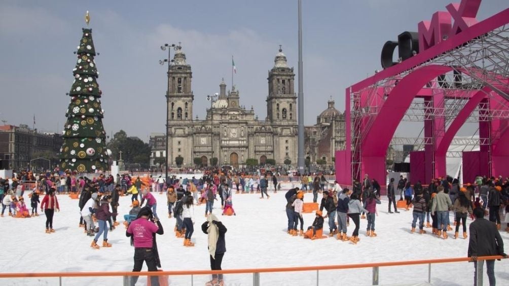 No habrá pista de hielo en el Zócalo 