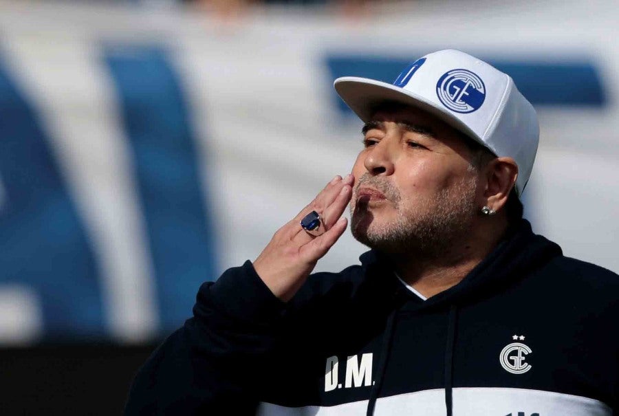 Diego Armando Maradona como director técnico