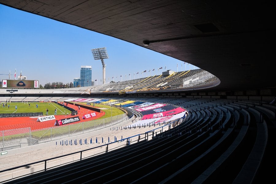 Estadio Olímpico Universitario por dentro previo al duelo contra el Pachuca