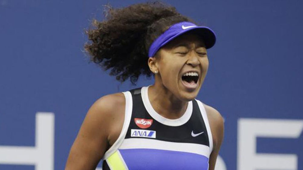 Naomi Osaka festeja el triunfo