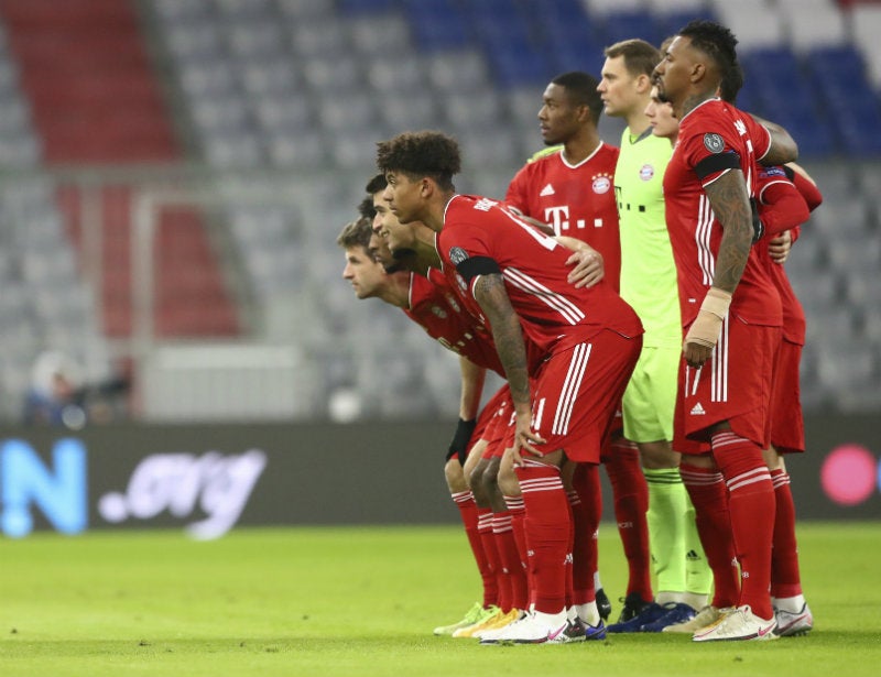 Bayern Munich previo a un partido