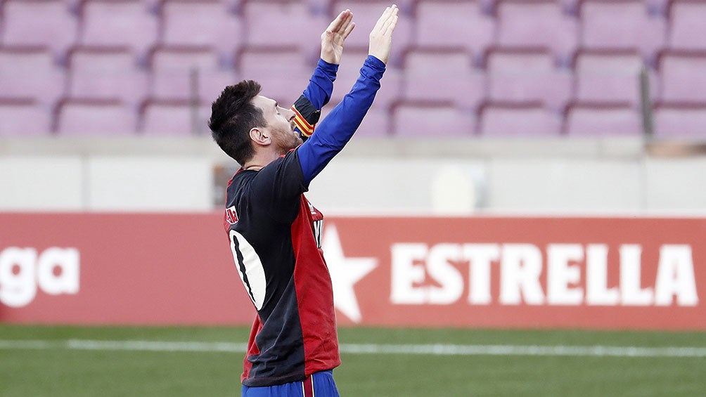 Messi homenajeó a Maradona con la playera de Newell's 