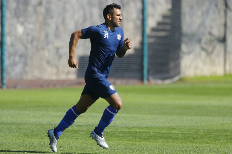 Walter Montoya en entrenamiento