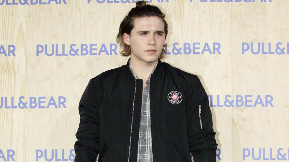 Brooklyn Beckham en una presentación