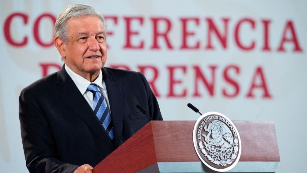 Andrés Manuel López Obrador en conferencia de prensa