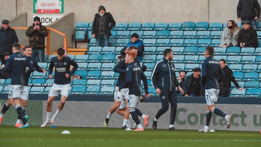 Millwall en entrenamiento