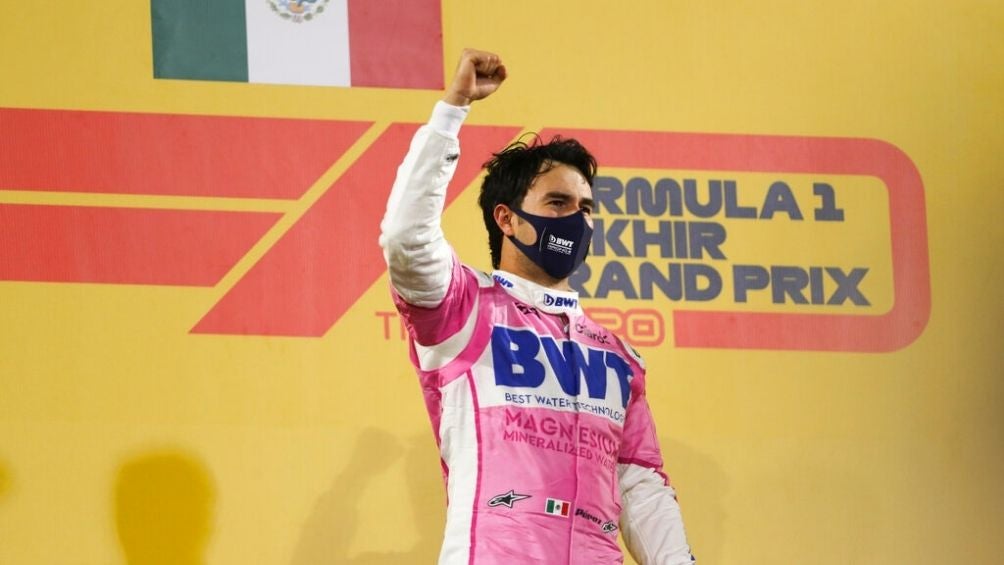 Checo Pérez ganador del GP de Sakhir 