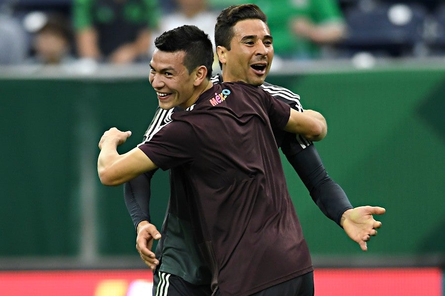 Ochoa y Lozano con el Tri