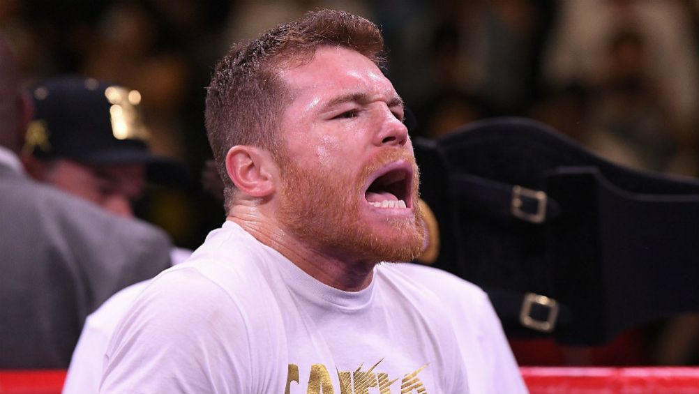 Canelo Álvarez previo a una pelea