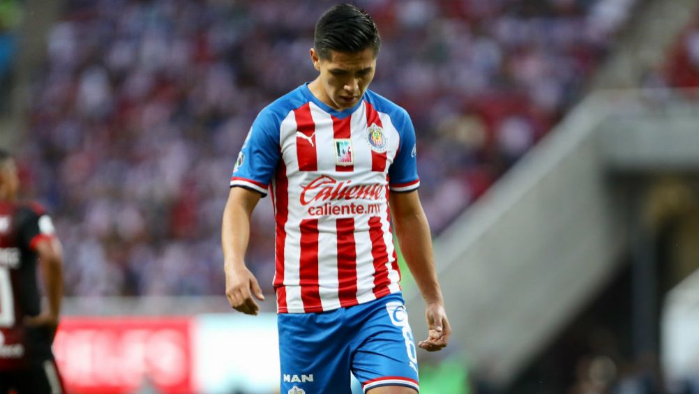 Dieter Villalpando en lamento con Chivas