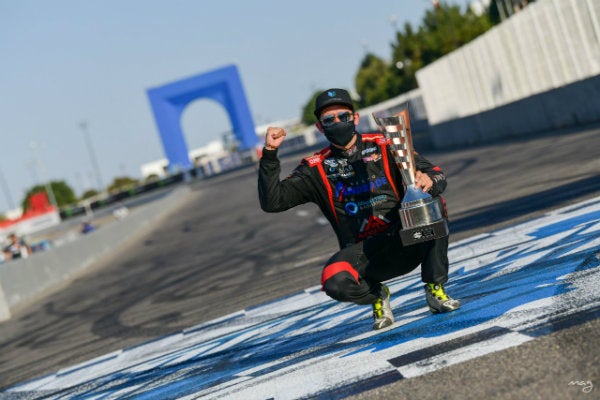 Rubén Rovelo and his NASCAR Mexico championship