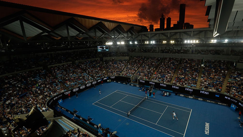 Vista panorámica del Melbourne Park