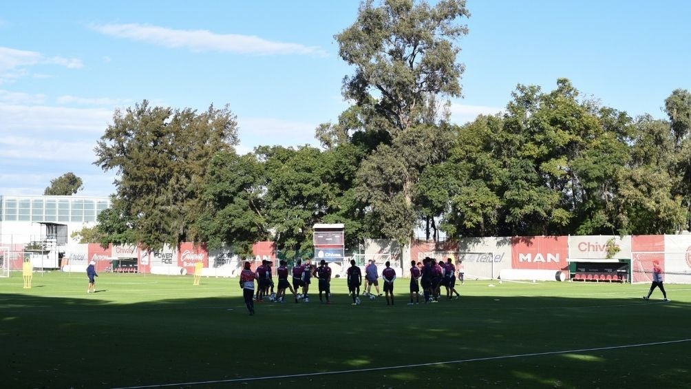 Chivas durante una pretemporada