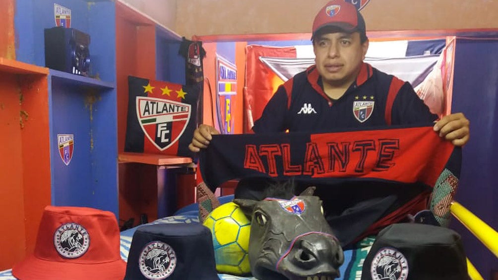 Arturo Herrera Corona, el fan número uno del Atlante 