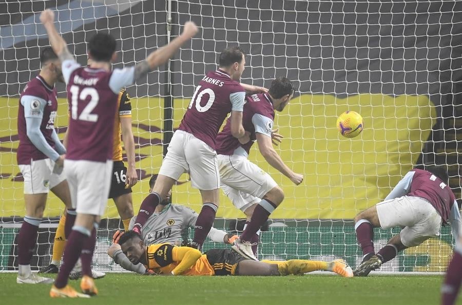 Burnley venció a Wolves en el Turf Moor