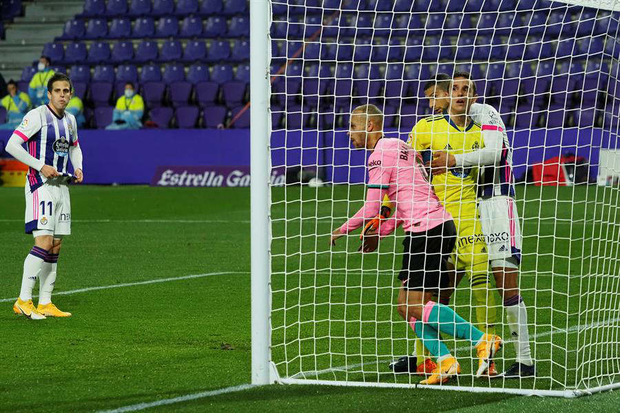 Martin Braithwaite festeja su anotación