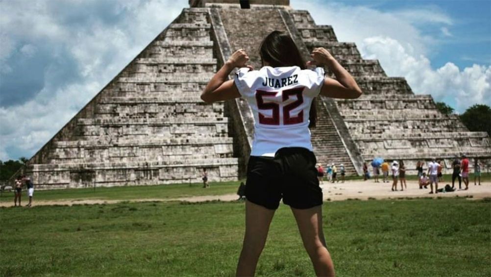 Naomi Robles, jugadora de los los Toros Salvajes 