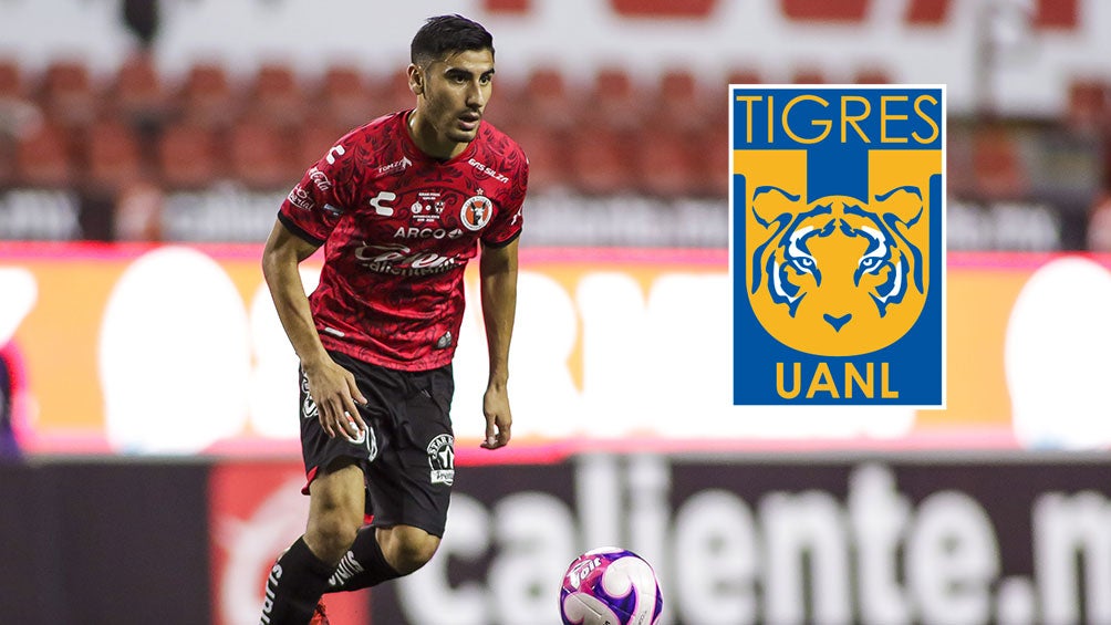 Aldo Cruz en un partido con Xolos