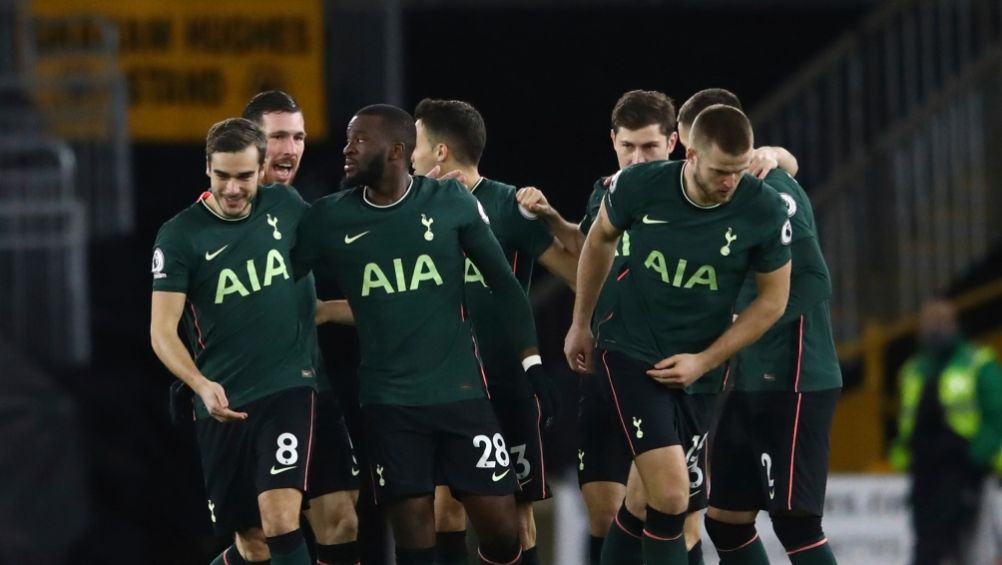 Jugadores del Tottenham en un partido